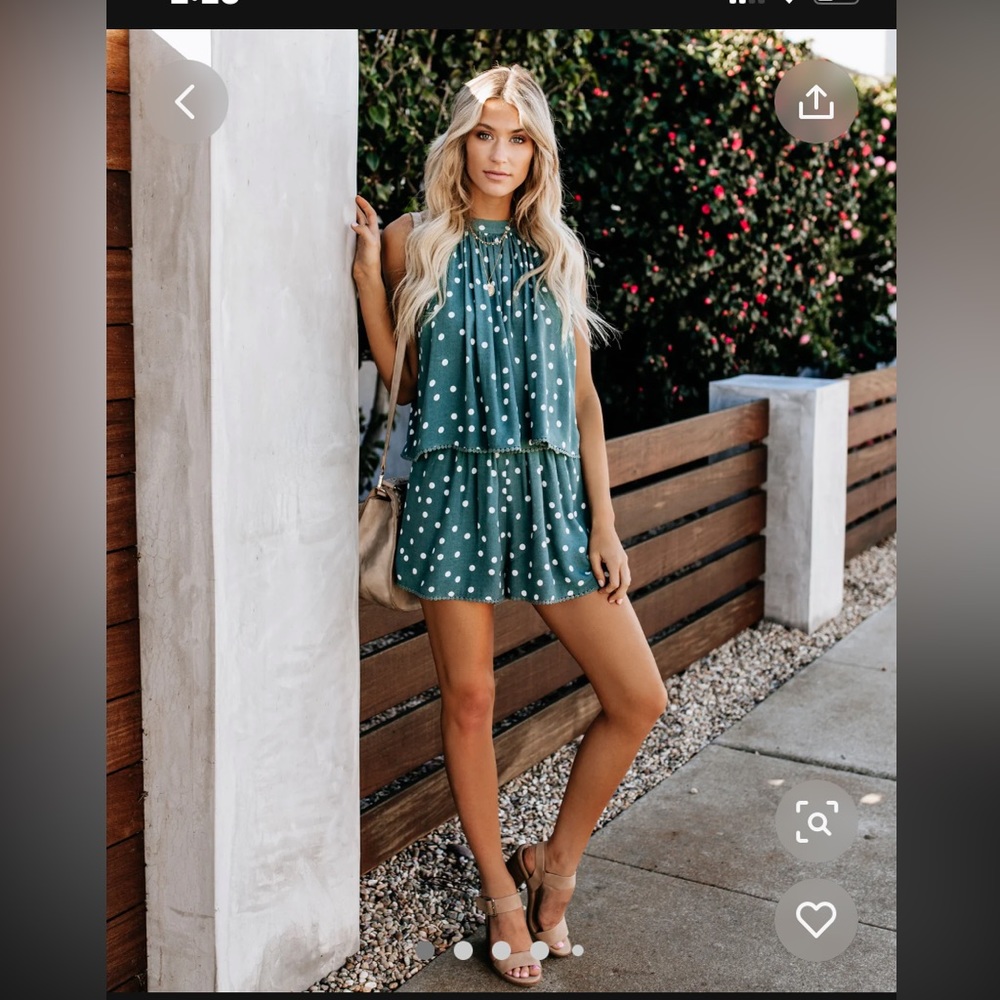 Polka Dot Romper